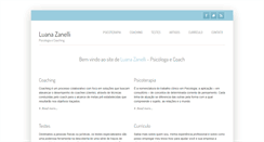 Desktop Screenshot of luanazanelli.com