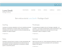 Tablet Screenshot of luanazanelli.com